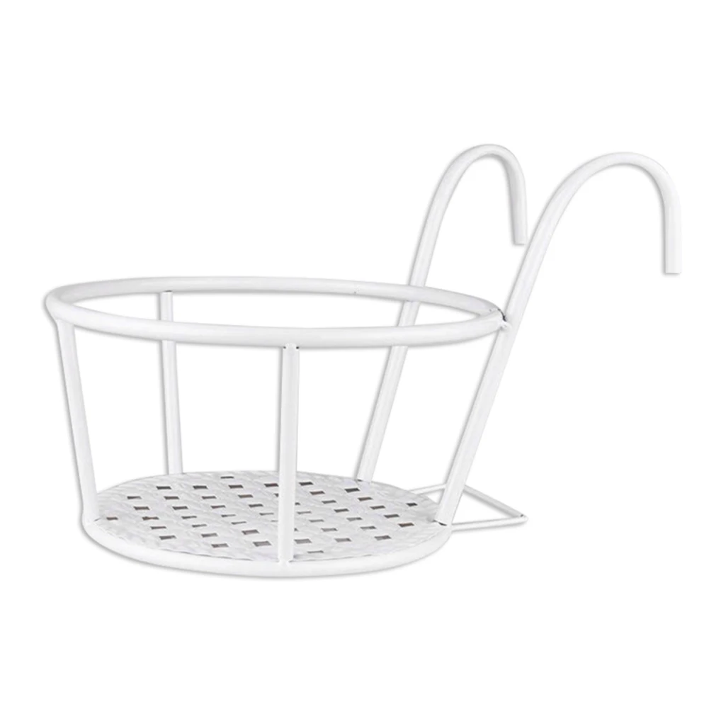 

Направляющая, подвесной держатель для цветочного горшка, балконные перила, Настенный Круглый держатель, подставка THJ99