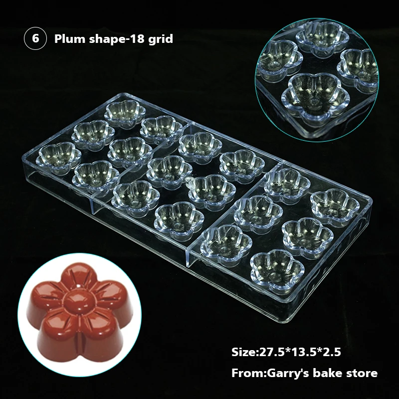 Цветение сливы шоколадная форма пластиковый материал для сахара выпечки