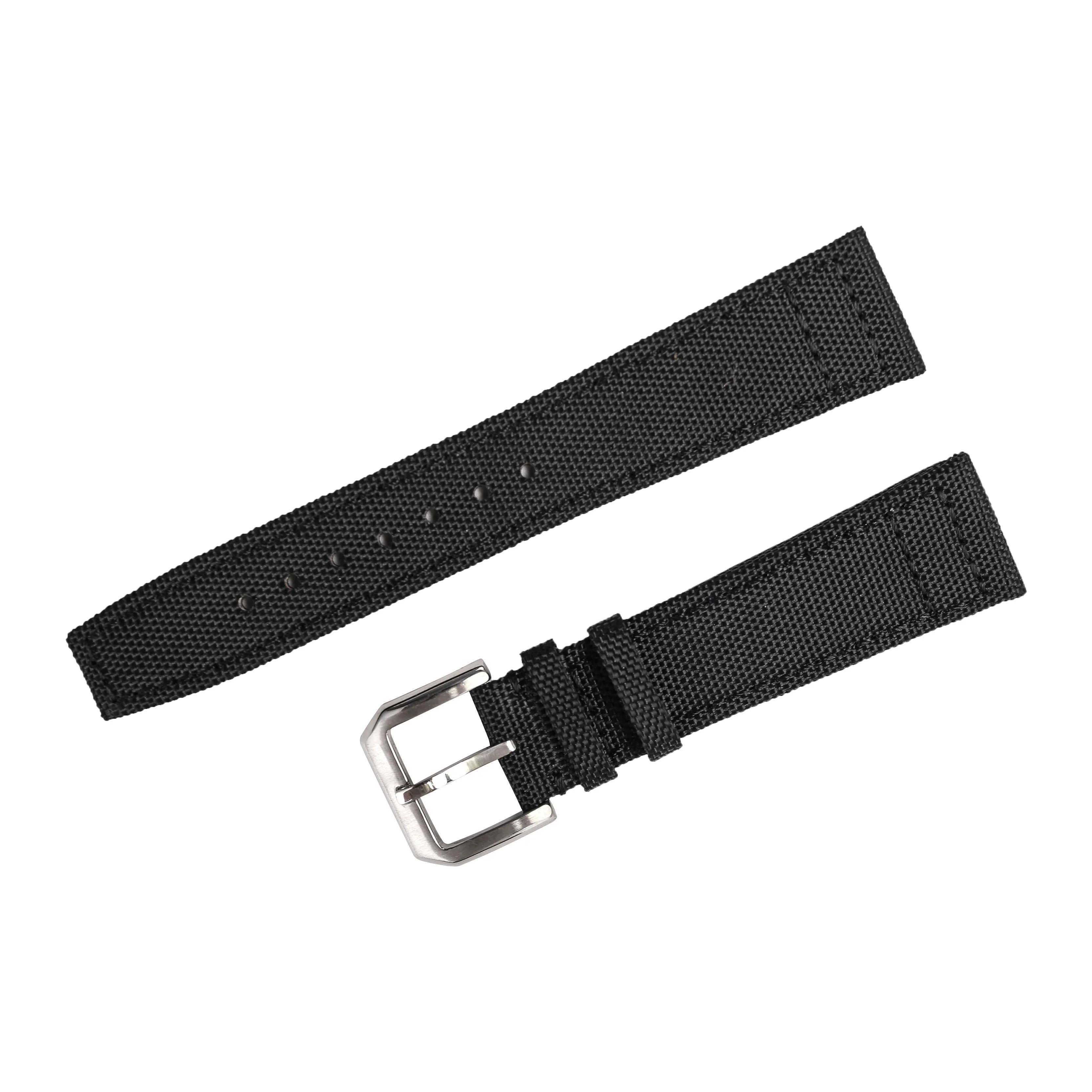 Watch Strap Nylon For IWC PILOT Canvas Watchbands Black Green 21mm 22mm Watch Strap Belt High Quality With Pin Buckle