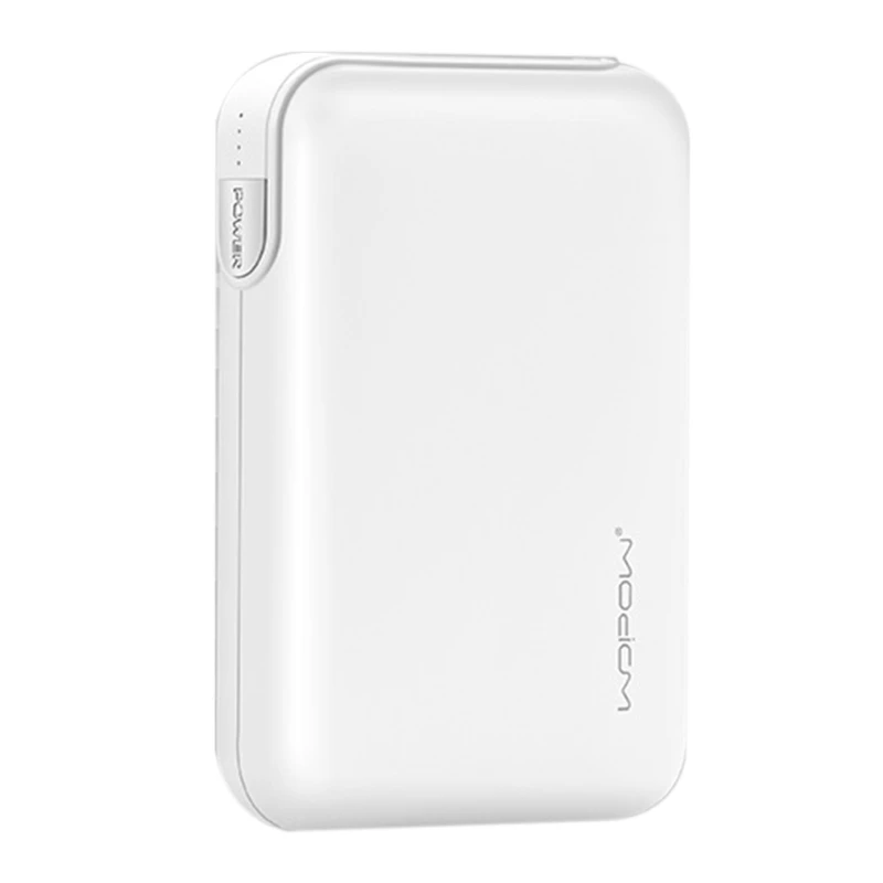 

Внешний аккумулятор WOPOW на 10000 мА · ч, 18 Вт, Type-C + USB + мини-зарядное устройство, внешний аккумулятор для Nintendo Switch, iPhone, Samsung