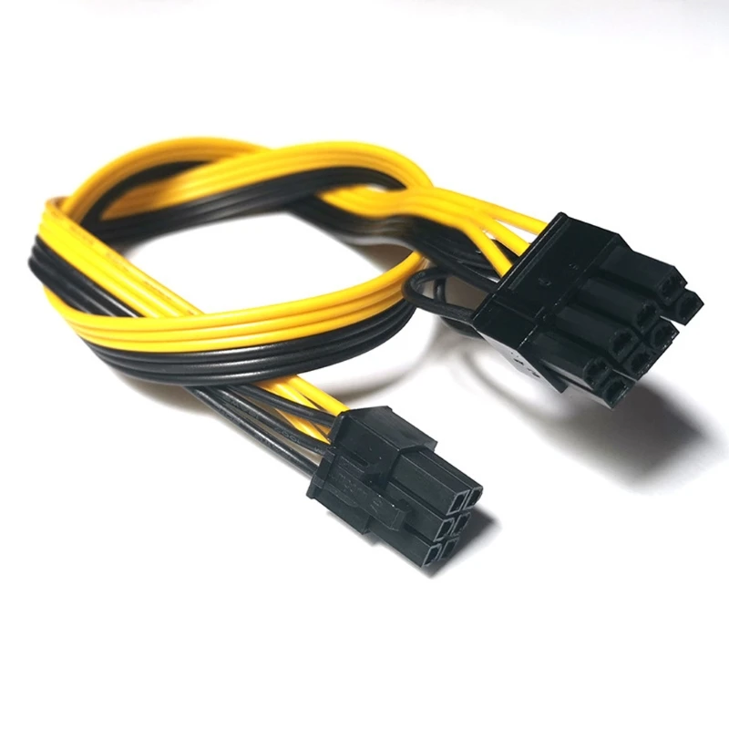 

Кабели питания 20 см с 8 Pin на 6 Pin, кабель питания с 8 Pin на 6 Pin, штекер питания, видеокарта, PCI Express, кабель адаптера питания