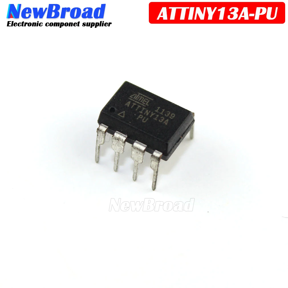 5pcs ATTINY13A-PU DIP-8 ATTINY13 ATTINY13-PU DIP8 ATTINY13A 13A-PU ATTINY13V-10PU | Электронные компоненты и