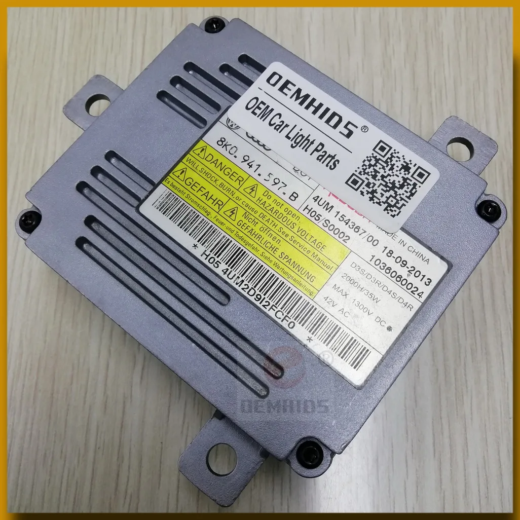 1 шт. OEMHIDS оригинальная б/у D3S D3R 4KC15436700 1036060014 для 2010-2013 A6 A4 A3 Q5 Q3 ксеноновый балласт 8K0941597B