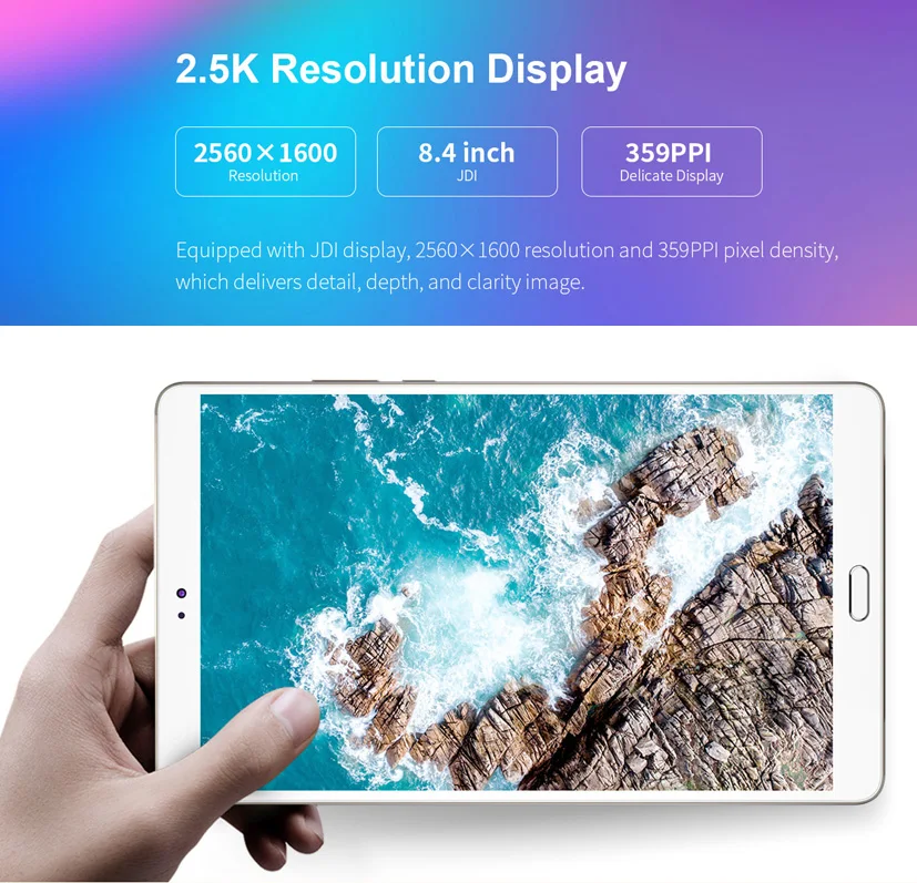 Планшет Teclast M8 на Android, нетбук, 3 Гб ОЗУ, 32 Гб ПЗУ, 8,4 дюймов, 2560x1600, четырехъядерный планшет, двойной Wifi, gps, двойная камера