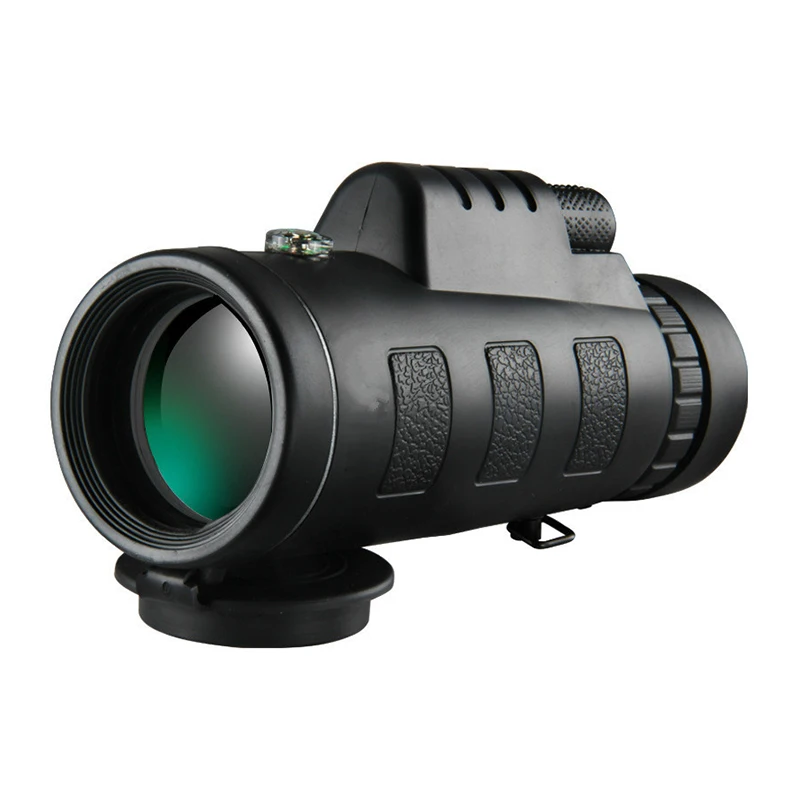

40X60 Telescope Monocular Professional BAK4 Prism Weak Night Vision HD Handheld Telescope With Clip For Outdoor Hunting SL15
