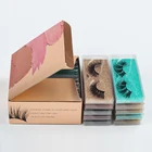 Оптовая продажа ресниц 41050100 искусственные 3D норковые ресницы натуральные мягкие пушистые Оптовые Накладные ресницы макияж Накладные ресницы оптом