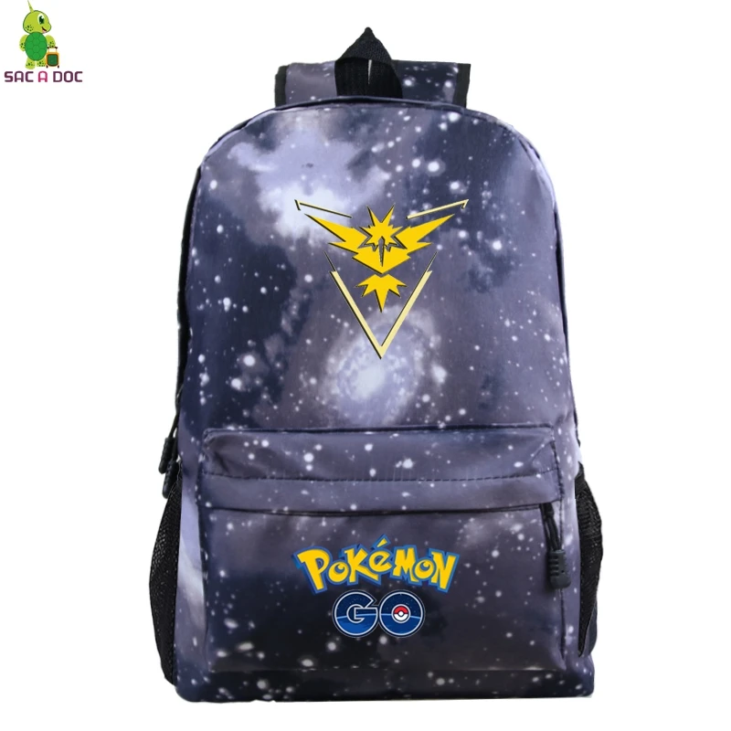 Рюкзаки с логотипом Pokemon, повседневные школьные сумки для студентов, подростковые рюкзаки для ноутбука, дизайнерские дорожные сумки Galaxy Bolsa Escolar