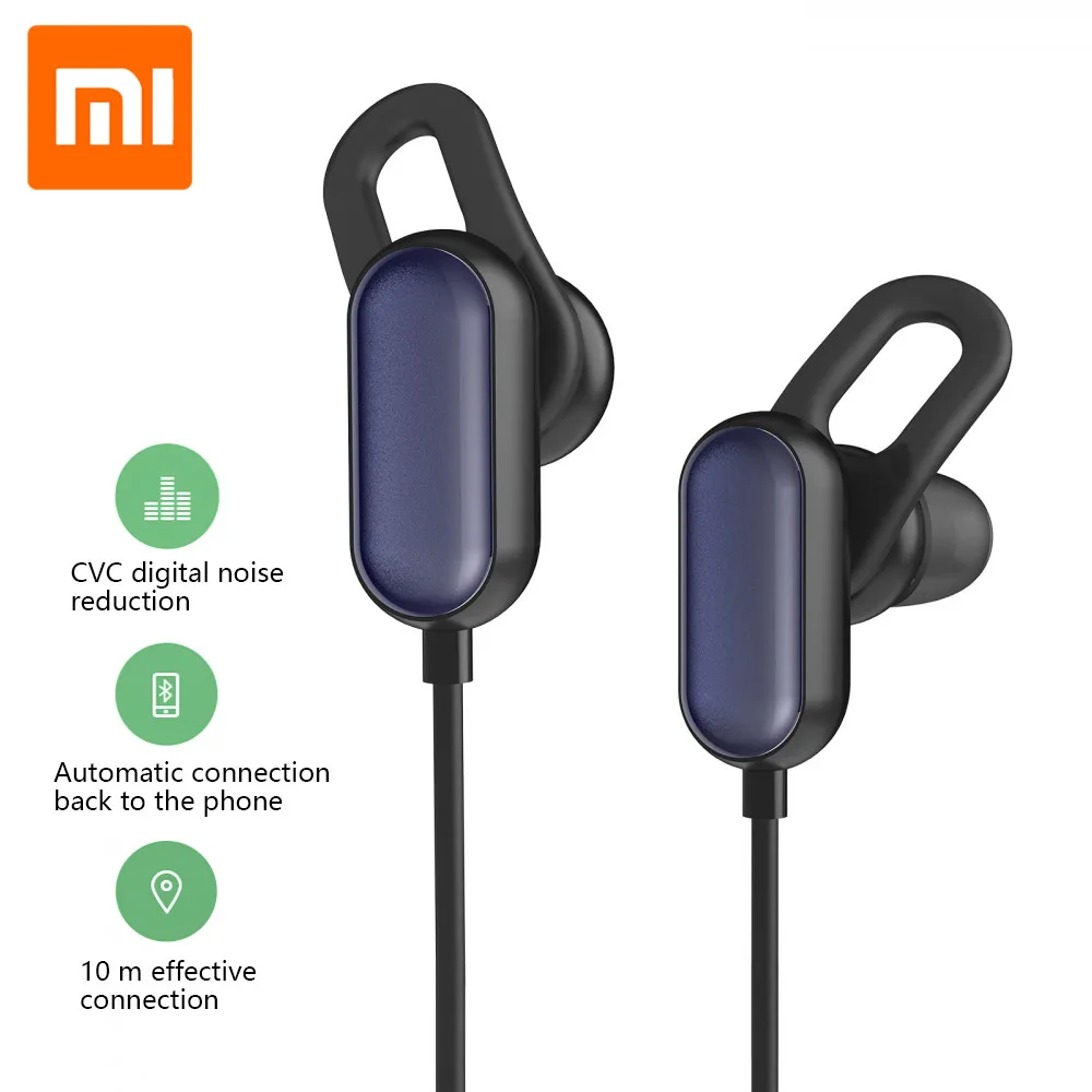 Xiao mi Sport Bluetooth 4,1 наушники с шумоподавлением mi c беспроводные IPX4 водонепроницаемые mi Music Sports fone de ouvido
