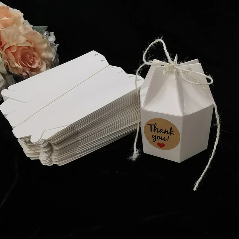 Подарочная коробка из крафт бумаги для свадьбы конфетные коробки торта