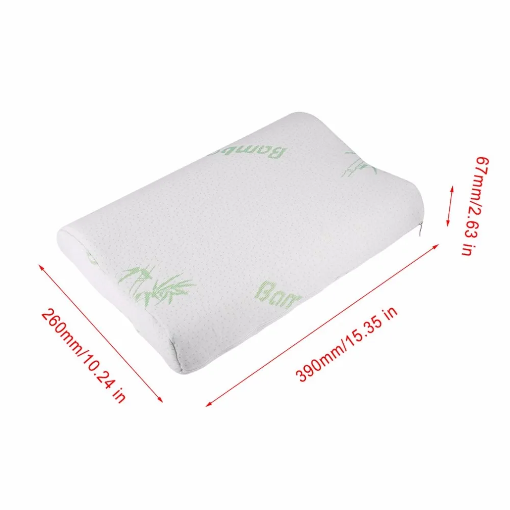 Дети Регулируемая бамбуковая подушка с медленным восстановлением формы и