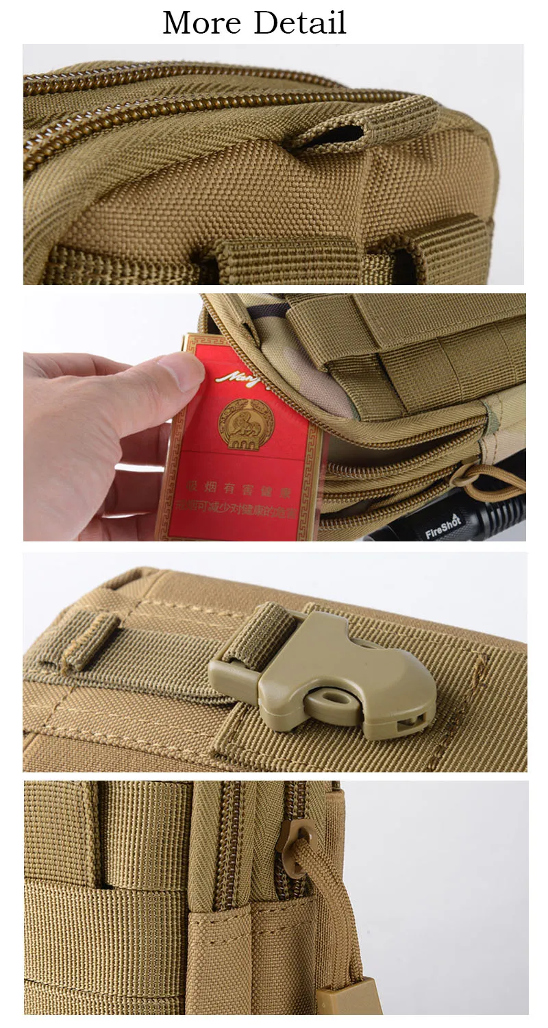 Тактический телефонный чехол, MOLLE армейская сумка, сумка На открытом воздухе, Военный Ранец наружные сумки, чехол для телефона с карманом для Iphone 7, Охотничьи сумки