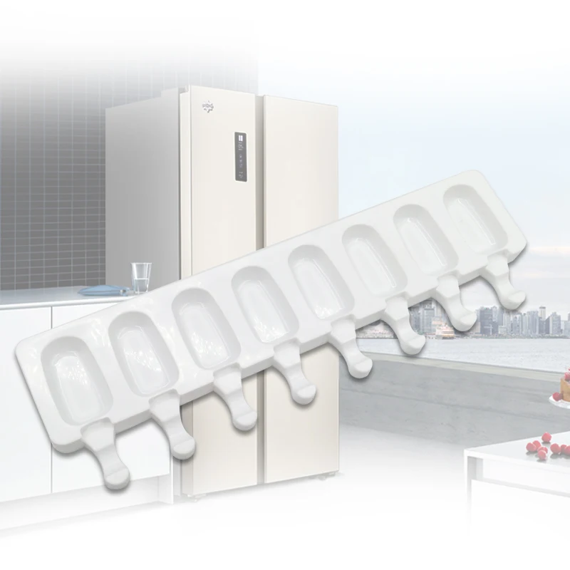 8 ячеек форма для мороженого силиконовые толстые материалы формы сделай сам льда