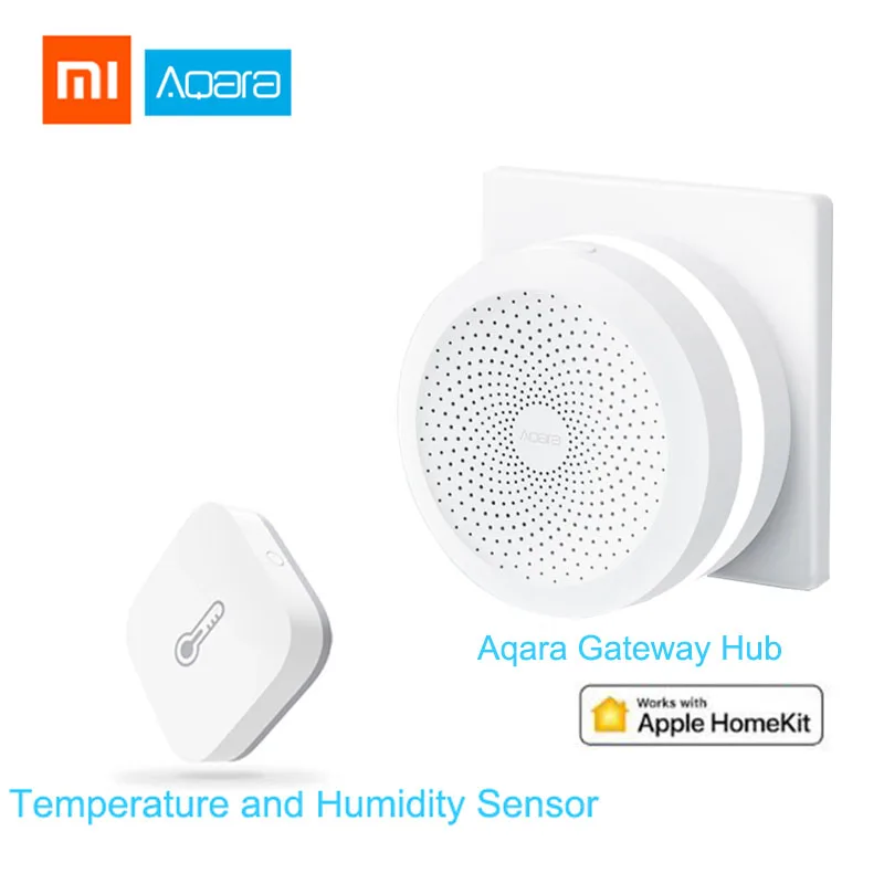 humidity gateway XiaomiAqara Смарт Домашняя одежда s шлюз концентратора оконные и дверные профили Сенсор человеческого тела Беспроводной переключатель Температура воды влажности Сенсор домашняя одежда - Цвет: humidity gateway