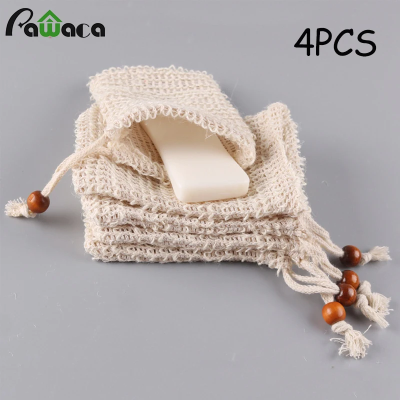 4 шт./лот отшелушивающие чистящие средства портативная натуральная Сетчатая