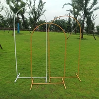 1piece iron arched rack wedding decoration stage birthday party arch background frame wedding wrought iron flower frame