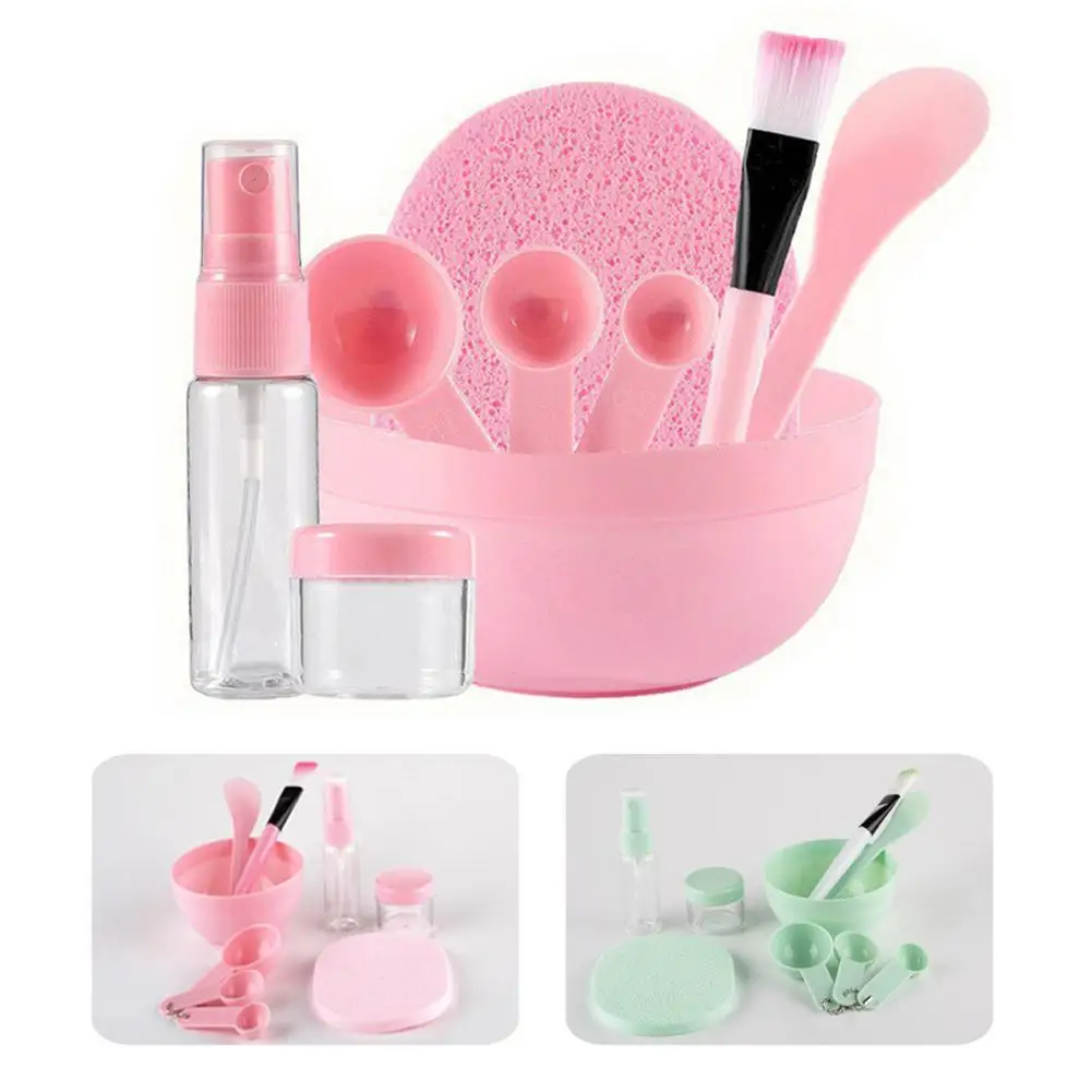 9 шт. женские инструменты для смешивания масок миска кисть инструмент красоты