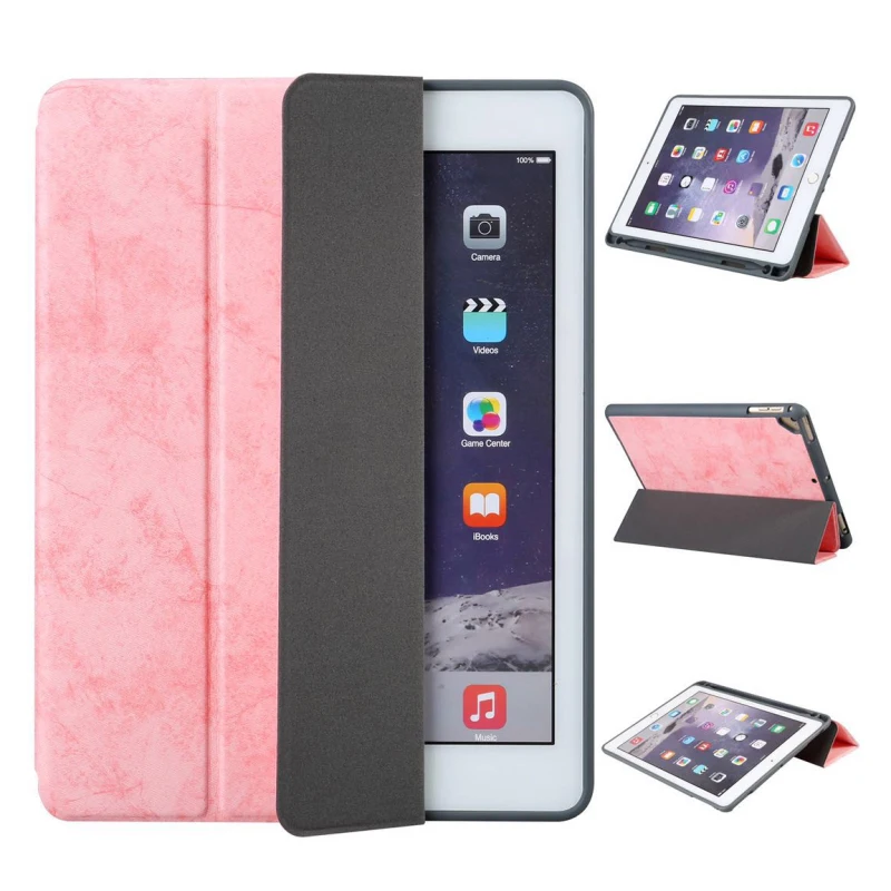Чехол из искусственной кожи для iPad 10 2 7th Air 3 Pro 5 2019 чехол книжка с подставкой и