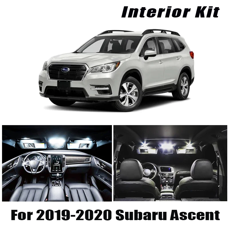 Светодиодный светильник без ошибок 13x Canbus комплект для салона посылка Subaru 2019 2020