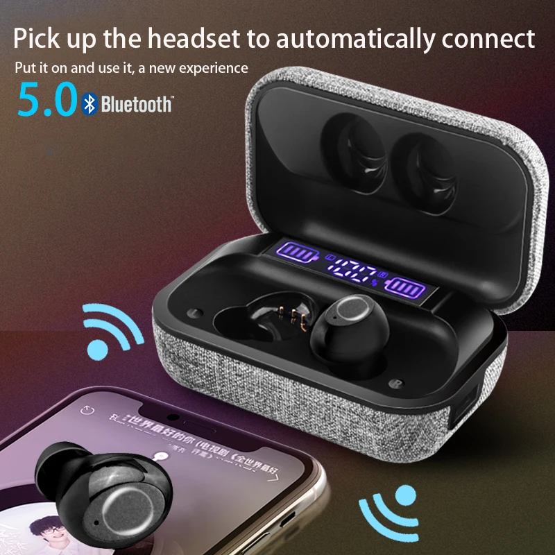 

Беспроводная мини-гарнитура DDJ K20, Bluetooth 5,0, Hi-Fi, с микрофоном