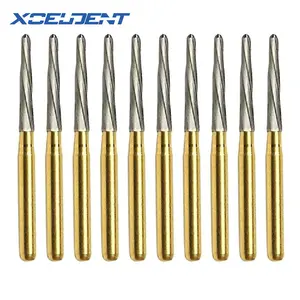 10 шт. стоматологические эндодонтические полировальные сверла, вольфрамовые карбидные FG Endo-Z 21 мм25 мм28 мм