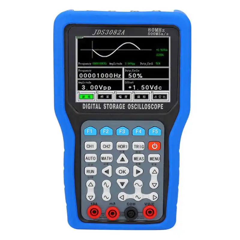 

Multimeter Signal Generator Oscilloscope 500MSa/S Sampling Rate Handheld for Laboratory for Home