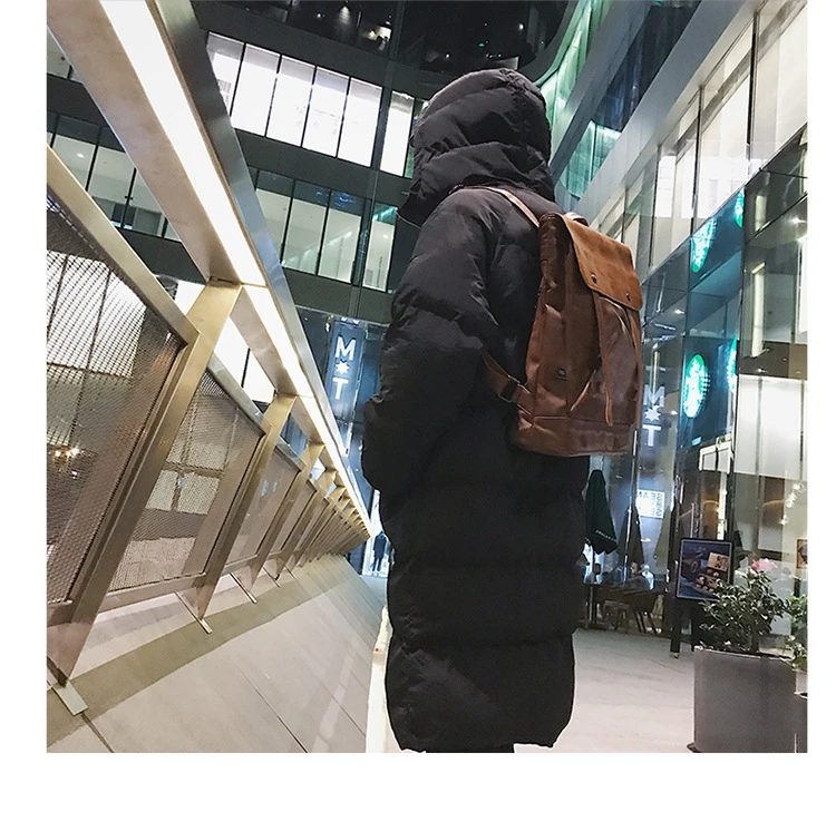 PViviYong Winter jacket men fashion male hooded coat jackets men high quality cotton Long coat men clothes bread parka 999