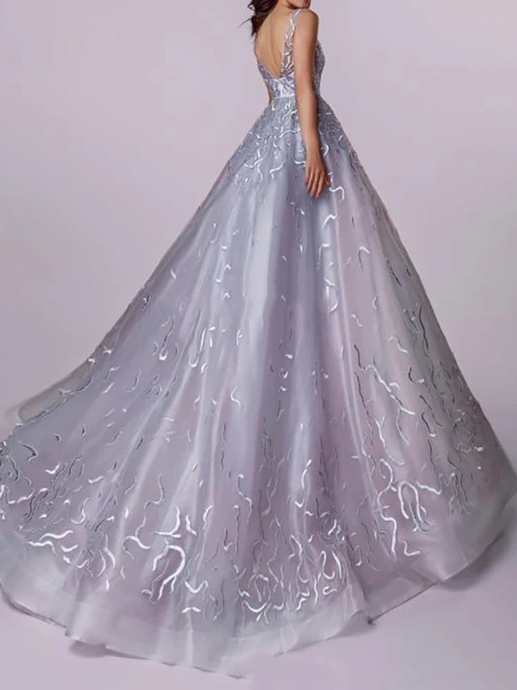 

Hi Shy Bride New Simple Wedding Dress Backless Sleeveless Design Chiffon Lace Bride Dresses Princess Dress Plus Size Tailor-made