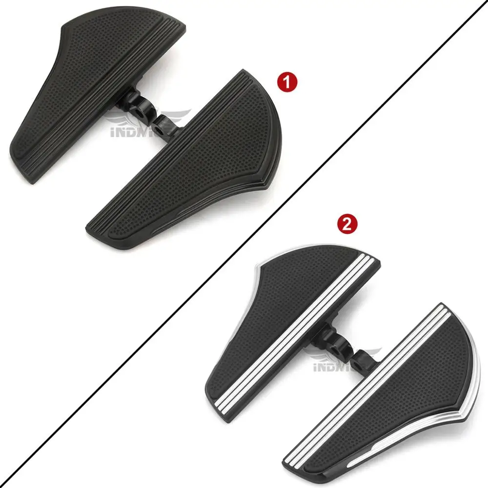 Черные резиновые подножки для мотоцикла с ЧПУ Harley|Подставки под ноги| |