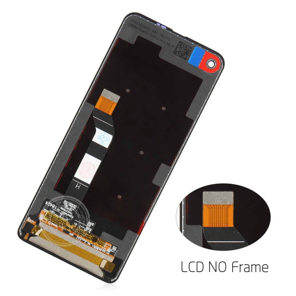 Для Motorola One Action LCD для Moto дисплей дигитайзер сенсор стеклянная панель экран