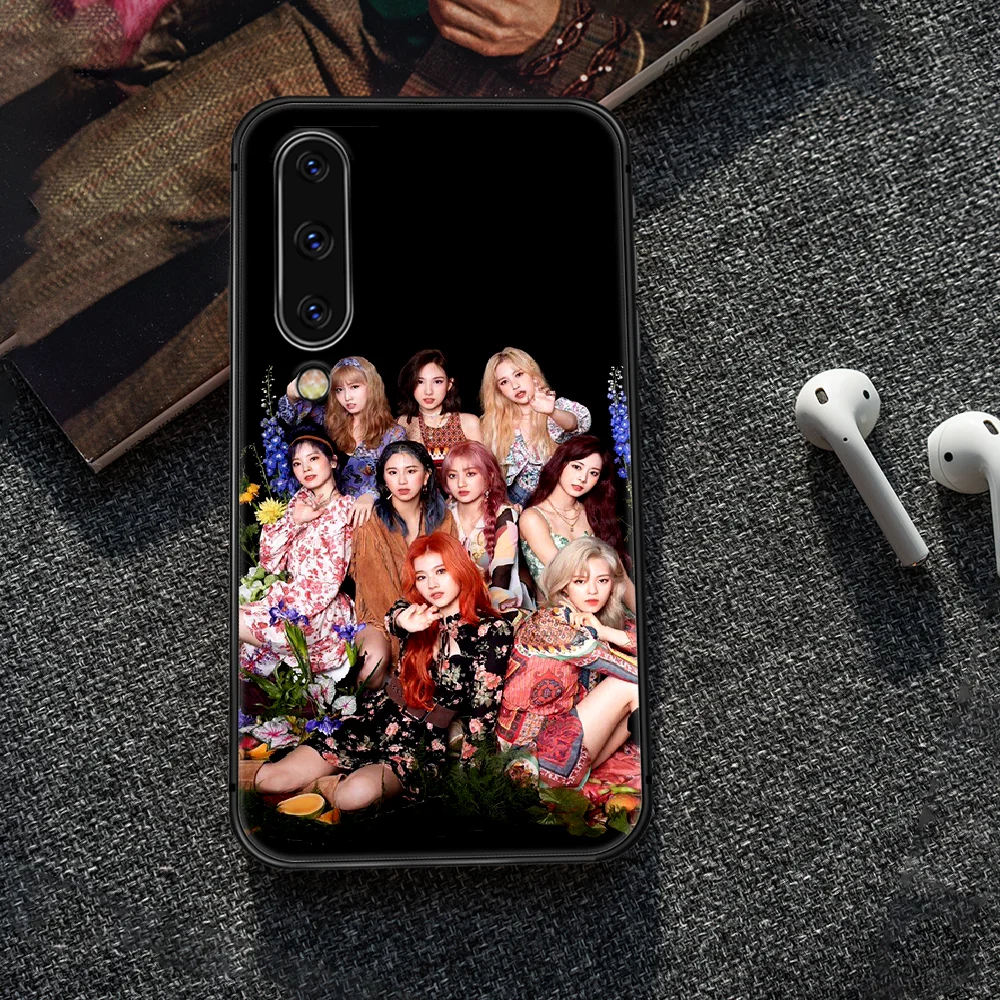 

TWICE KPOP Phone Case Cover For Samsung Galaxy A10 A20 A30 E A40 A50 A51 A70 A71 J 5 6 7 8 S black waterproof luxury cell cover