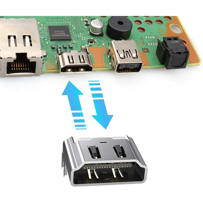 Разъем интерфейса разъема HDMI 10 шт. в упаковке замена только для Sony Playstation 4