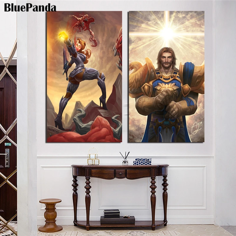 Warcraftes World Hunter Wow картины на холсте стене художественный плакат с маслом украшение
