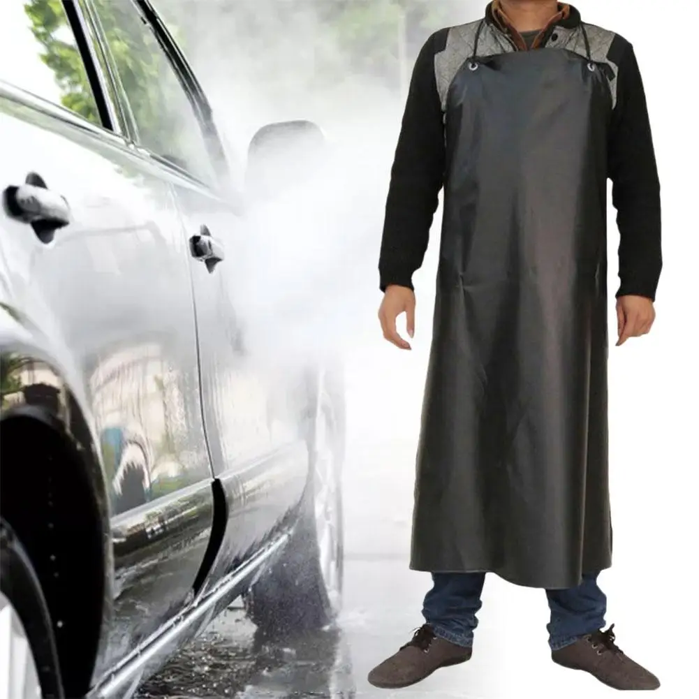 Водонепроницаемый резиновый фартук из ПВХ для лабораторной работы мясника