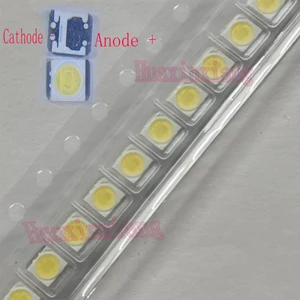 Оригинальная светодиодная подсветка 500 шт.лот LG Innotek, SMD, 3528, 2835, 3 в, 100лм, 1 Вт, холодный белый, для телевизораЖК-дисплея
