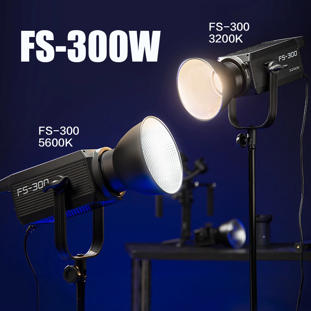 Nanlite Nanguang FS-300 330W видео светильник освещение для фотосъемки 3200K/5600K одноцветная температура регулируемая яркость