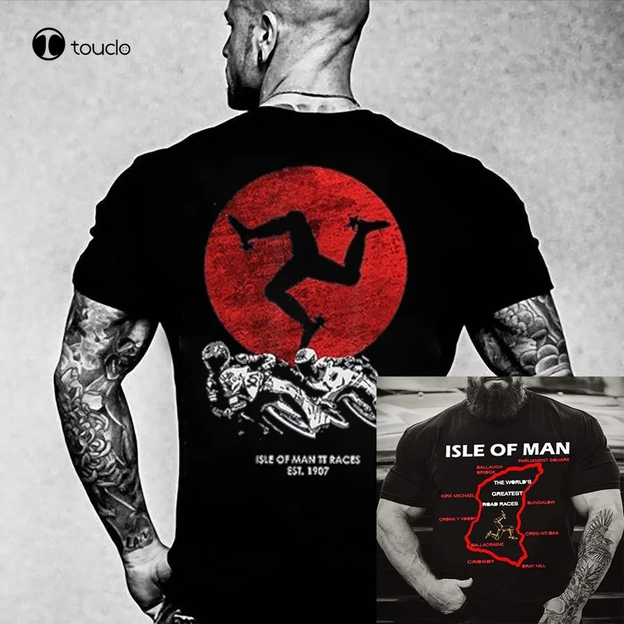 

Trend Cool T-Shirt Isle Of Man Classic Tt Vintage Road Racing Motorcycle T-Shirt Tee Shirt
