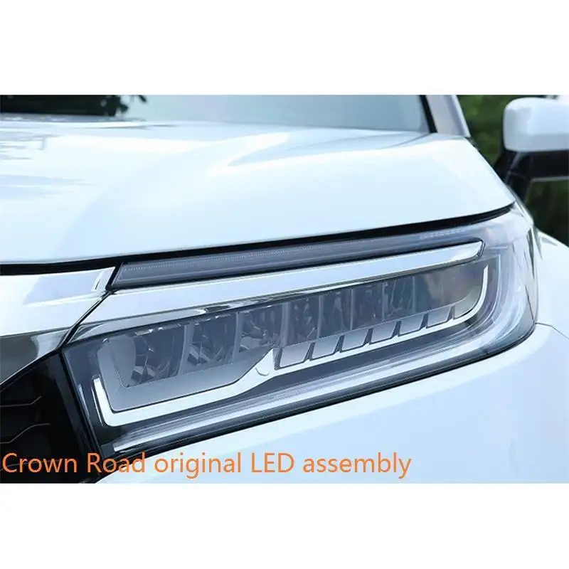 MODEL E Drl Automovil Cob дневные ходовые авто лампы Автомобильные светодиодные фары передние противотуманные задние Автомобильные фары в сборе 17 для Honda Avancier - Цвет: MODEL E
