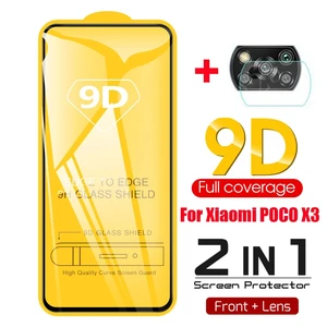 9d for redmi note 10 9 8 pro 10s 9s 9t tempered glass lens film for xiaomi redmi 8a 9a 9c poco x3 m3 f2 m4 pro screen protectors free global shipping