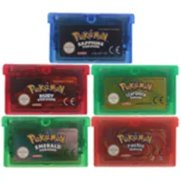 

32 Bit Video Game Cartridge Console Card Poke Series Multi-Language EU/US Version For Nintendo GBA