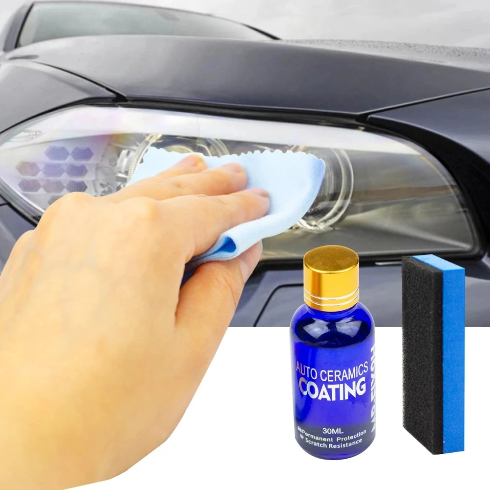 

Жидкое керамическое покрытие для автомобиля, гидрофобное покрытие для стекол, защита краски мотоцикла, устойчивое к царапинам покрытие для...