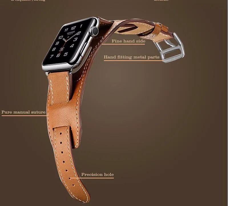 Ремешок из натуральной кожи для наручных часов iWatch Apple Watch series SE 6/5/4/3/2/1 38 мм 42 |