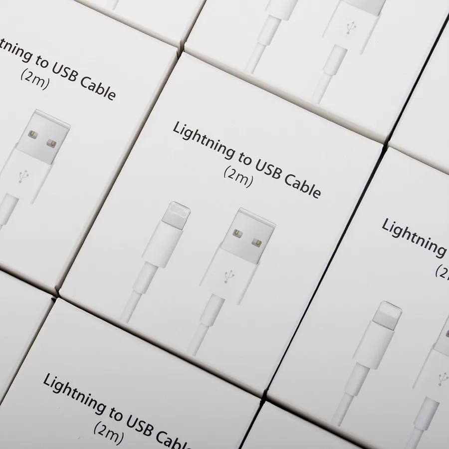 10 шт./лот USB кабель быстрая зарядка для iPhone зарядное устройство 2 м/3 фута