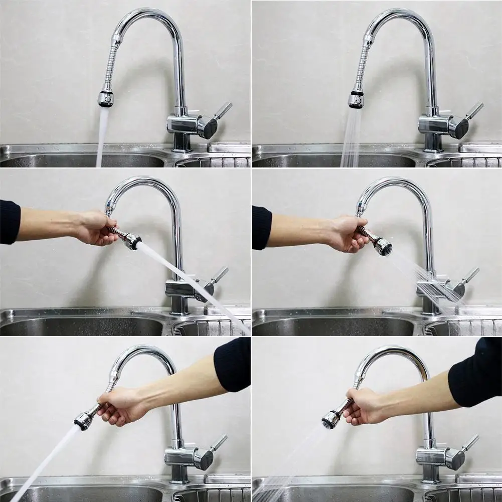 Аэратор из нержавеющей стали поворотный кран удлинитель для смесителя