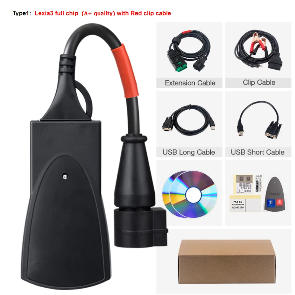 Диагностический инструмент Lexia 3 PP2000 полный чип Diagbox прошивка 921815C LEXIA V7.83 для