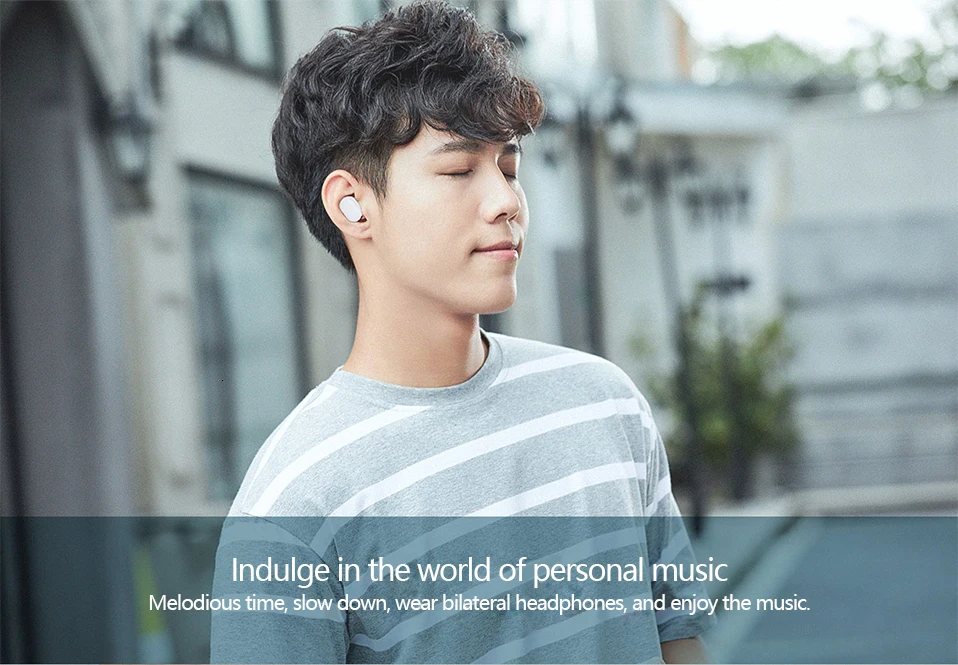 New Xiaomi MIjia Airdots earphone TWS Bluetooth 5.0 Earphone Youth Version Touch Control with Charging Box white mini in stock