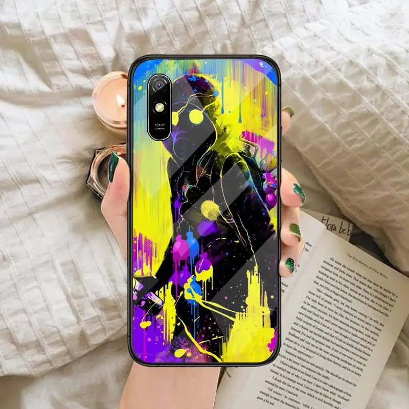 

Cool Man Antigas mask Phone Case Tempered glass For xiaomi Redmi 4X 5 6 6A 8 8SE MIX 2 2S Note 3 4 5 6 7 PLUS PRO