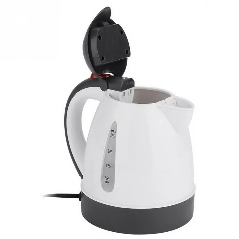 1000ml 12V-24V Electric Kettle Insulation Anti-Scald Teakettle Car Travel Coffee Pot Tea Heater Boiling Water Kitchen Tool | Дом и сад
