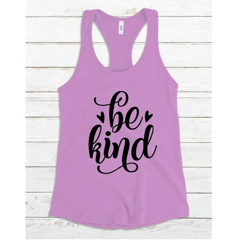 

Customize Be Kind Tank Tops Children's Day Activity Tanks Parent-child Clothing Tanks Birthday Party/Bachelorette Party Tanks