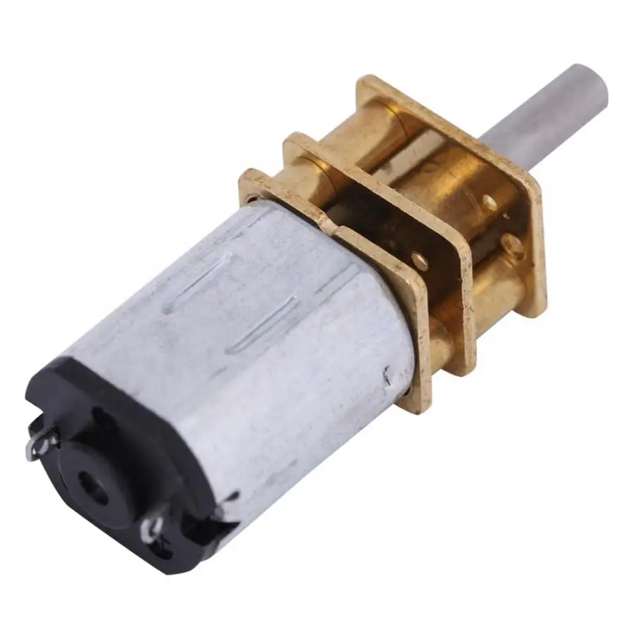 Новый редукторный электродвигатель постоянного тока N20 3 в 6 12 50 2000 об/мин с