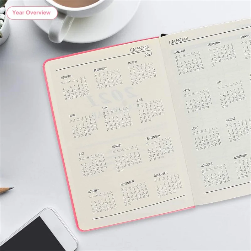 2021 Agenda January - December Daily and Weekly 2022 (5.7 &quotx 8.5&quot) Hardcover Planner Premium | Инструменты
